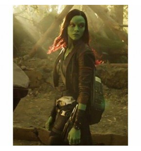 Guardians of the Galaxy 2 Zoe Saldana (Gamora) Coat
